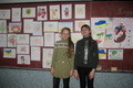 Виставка малюнків у 6-А класі на тему рідної України